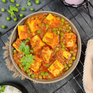 Aloo matar paneer curry